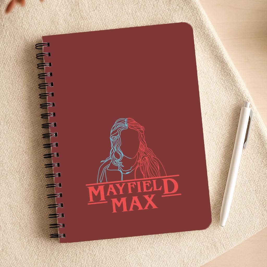 Blue And Red Max Notepad