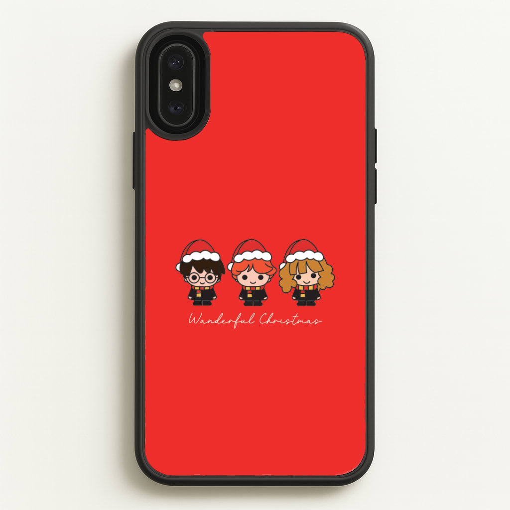 Wizards With Christmas Hats iPhone XS Max Case