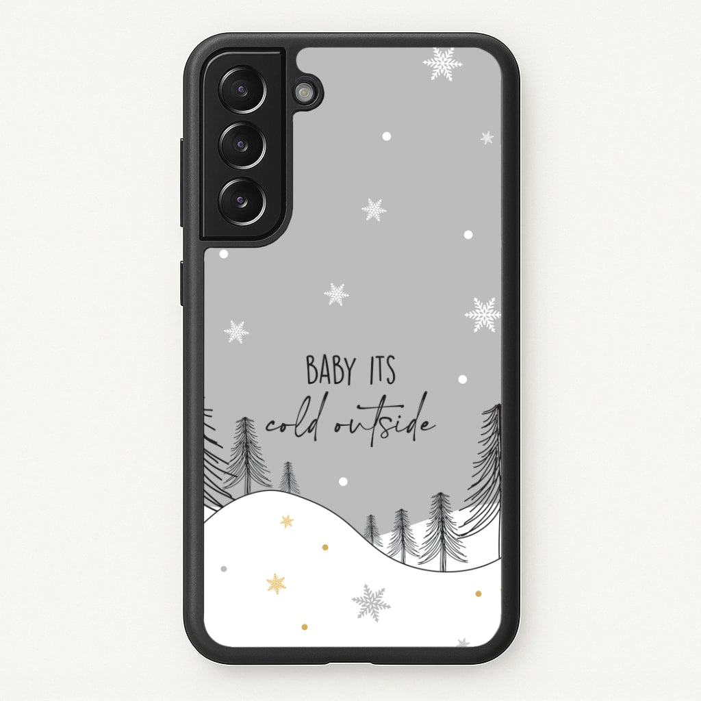 Baby It's Cold Outisde Landscape Galaxy S22 Case