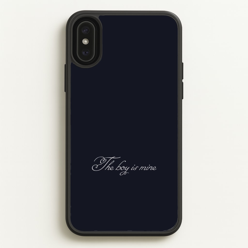 The Boy Is Mine iPhone XS Max Case
