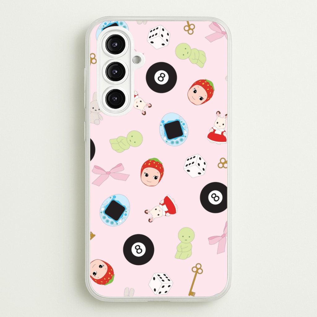 Trinkets Pattern Galaxy A16 Case