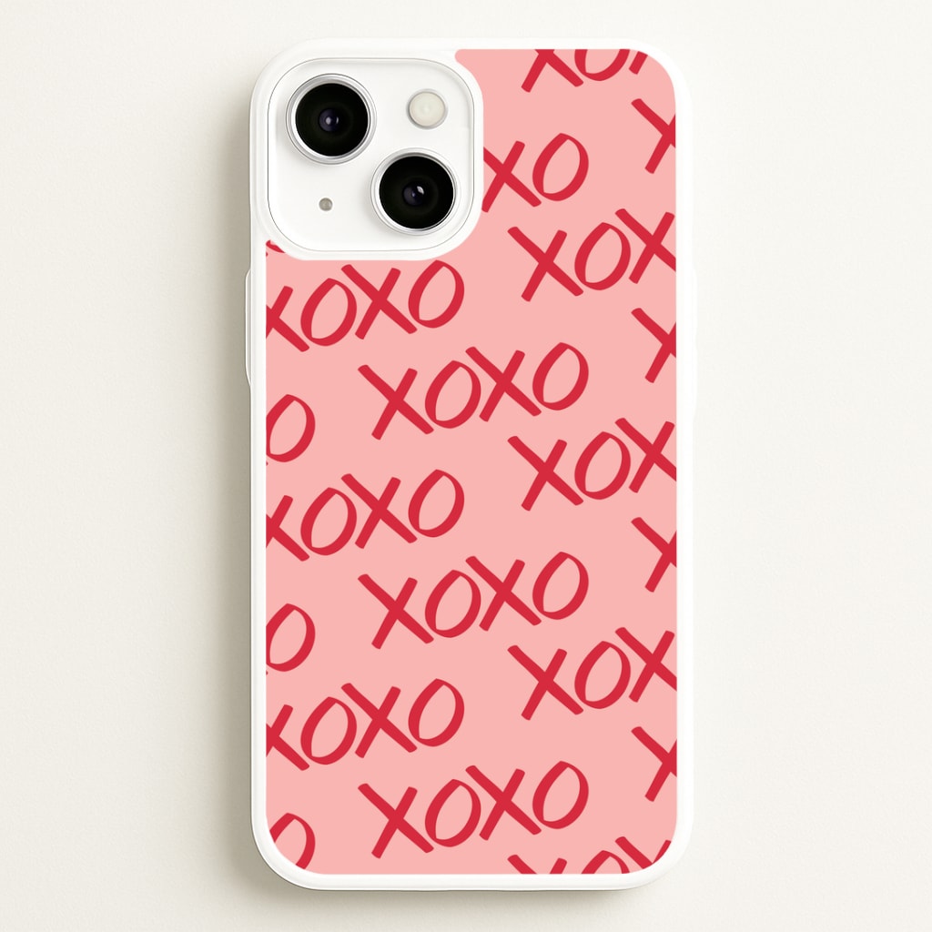 XOXO Pattern iPhone 13 Mini Case