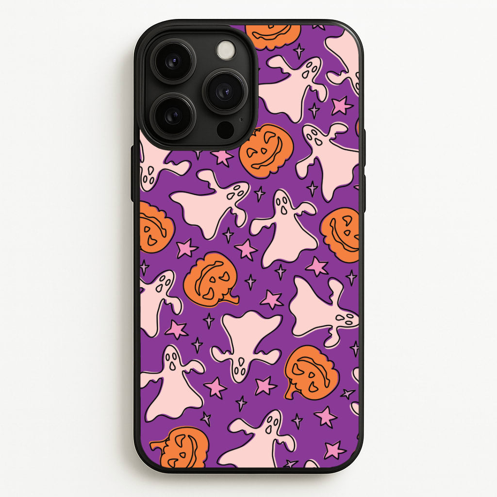 Abstract Halloween Pattern iPhone 13 Pro Case