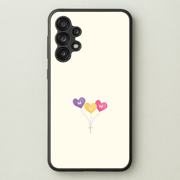 Mum Watercolour Balloons Galaxy A13 Case