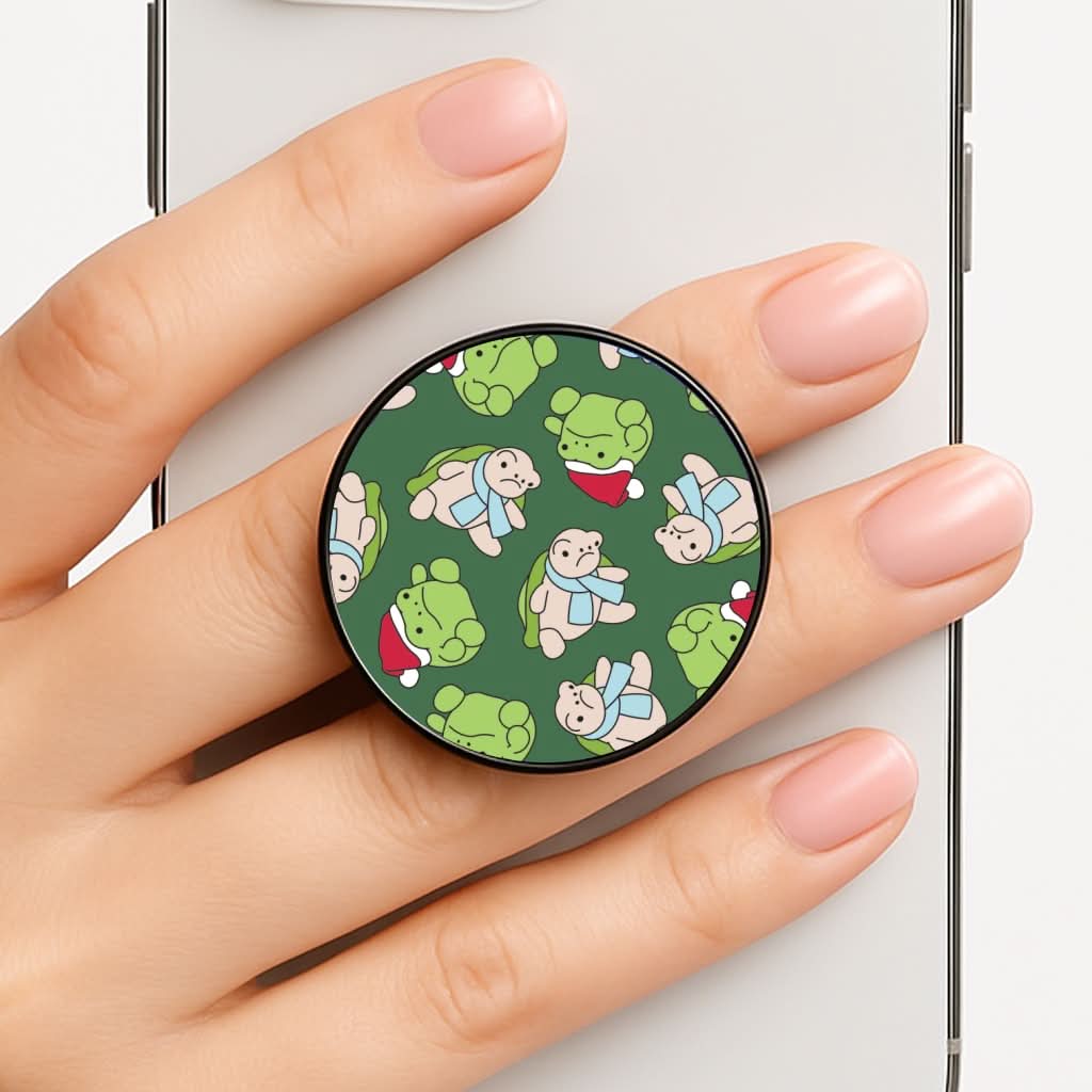 Grumpy Christmas Plushies Pattern FunGrip