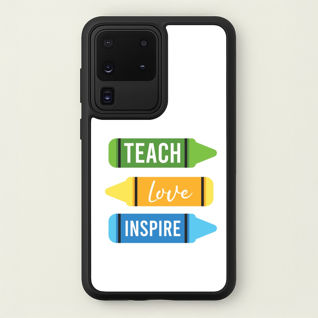 Teach, Love, Inspire Galaxy S20 Ultra Case