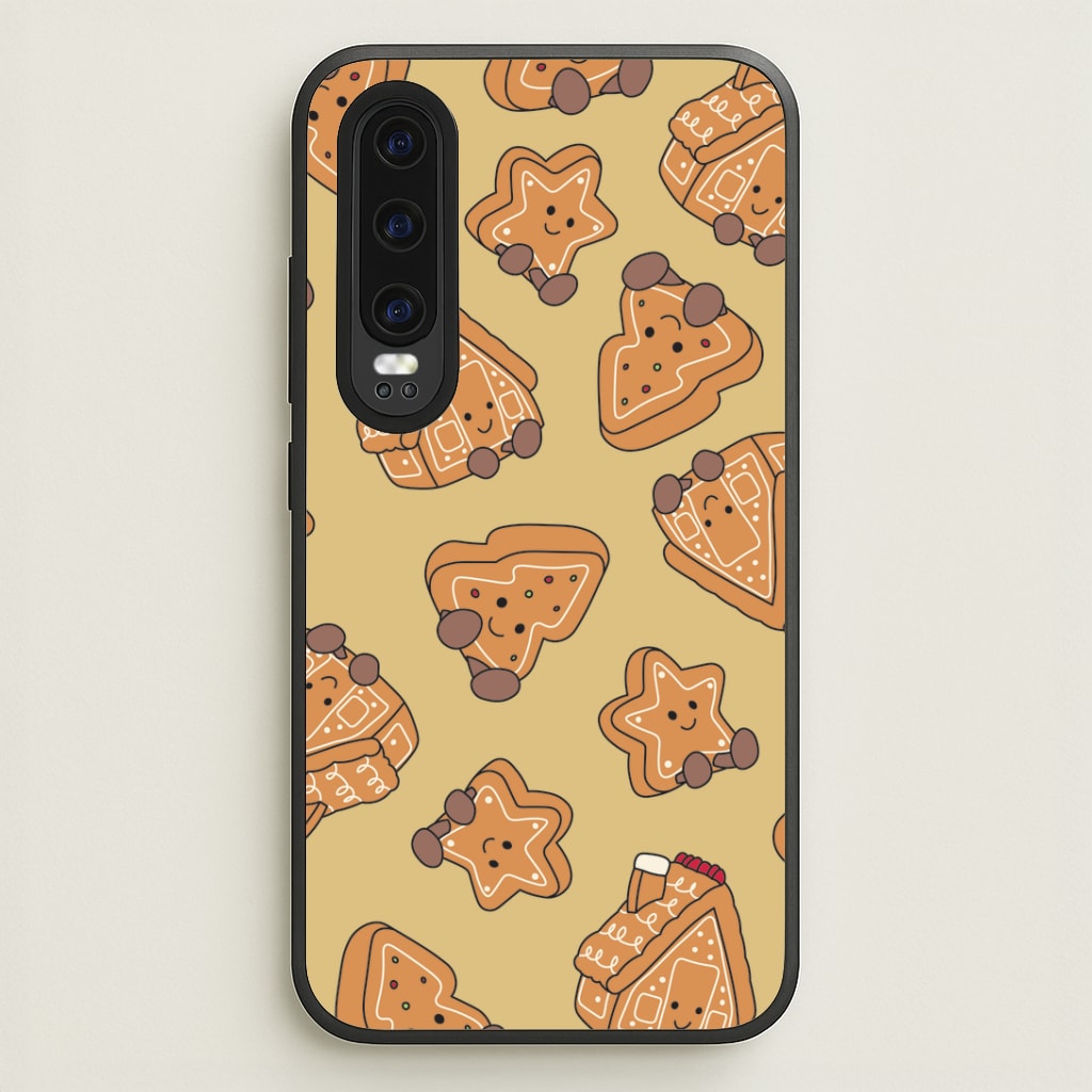 Gingerbread Plushies Pattern Huawei P30 Case