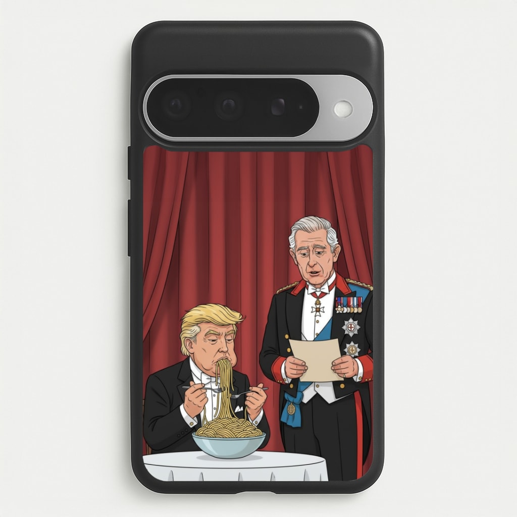 Charles & Donald's Spaghetti Google Pixel 10 Pro XL Case