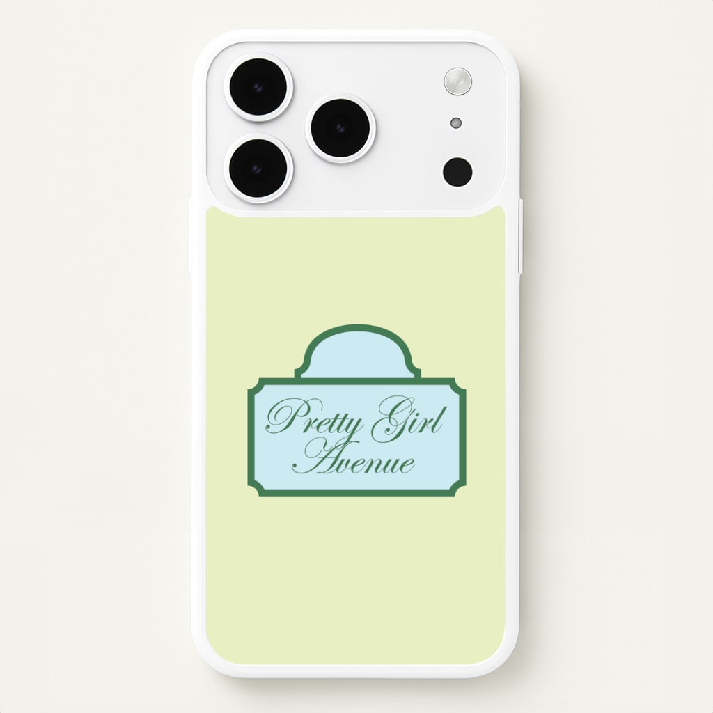 Pretty Girl Avenue iPhone 17 Pro Case