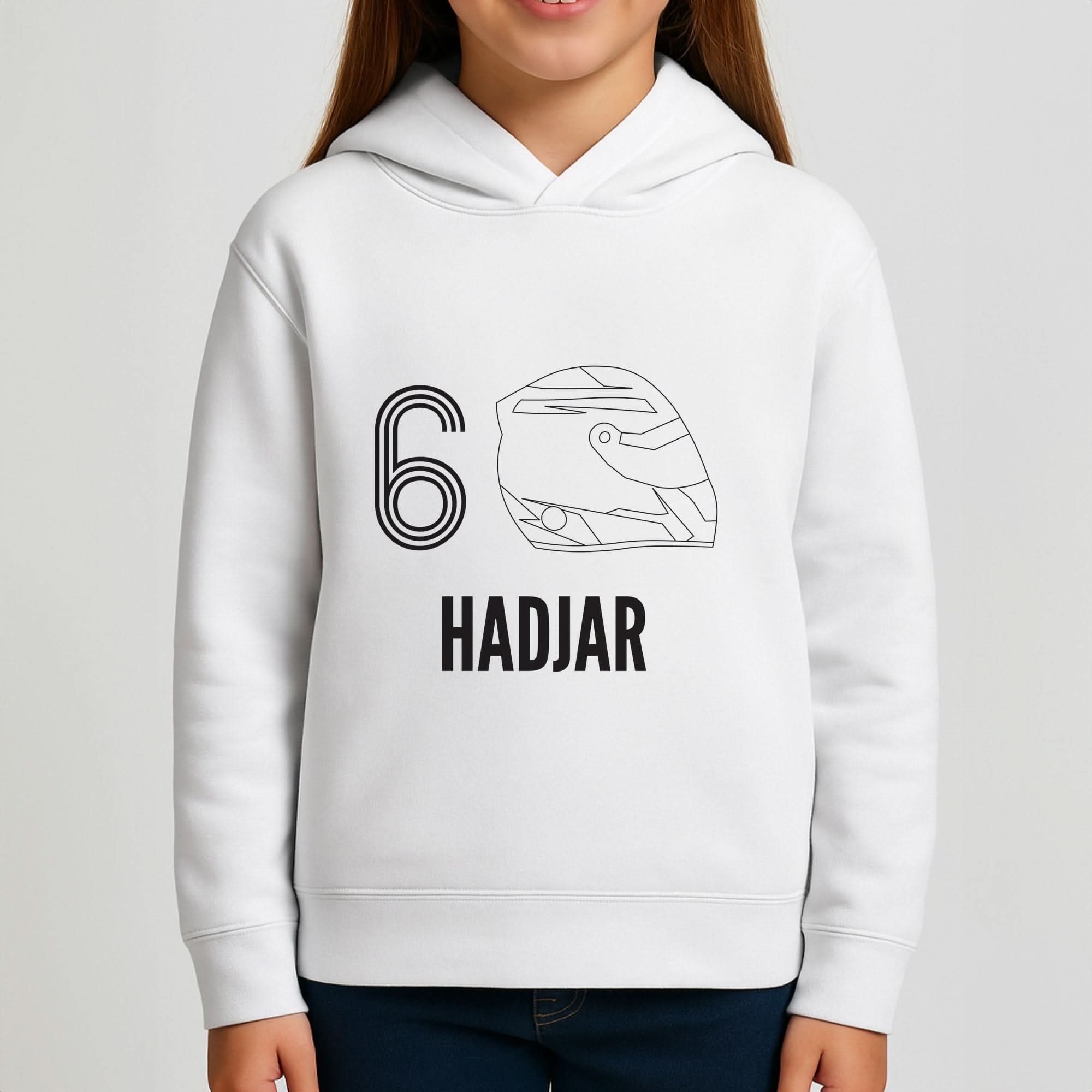Hadjar Helmet 2026 Girls Hoodie