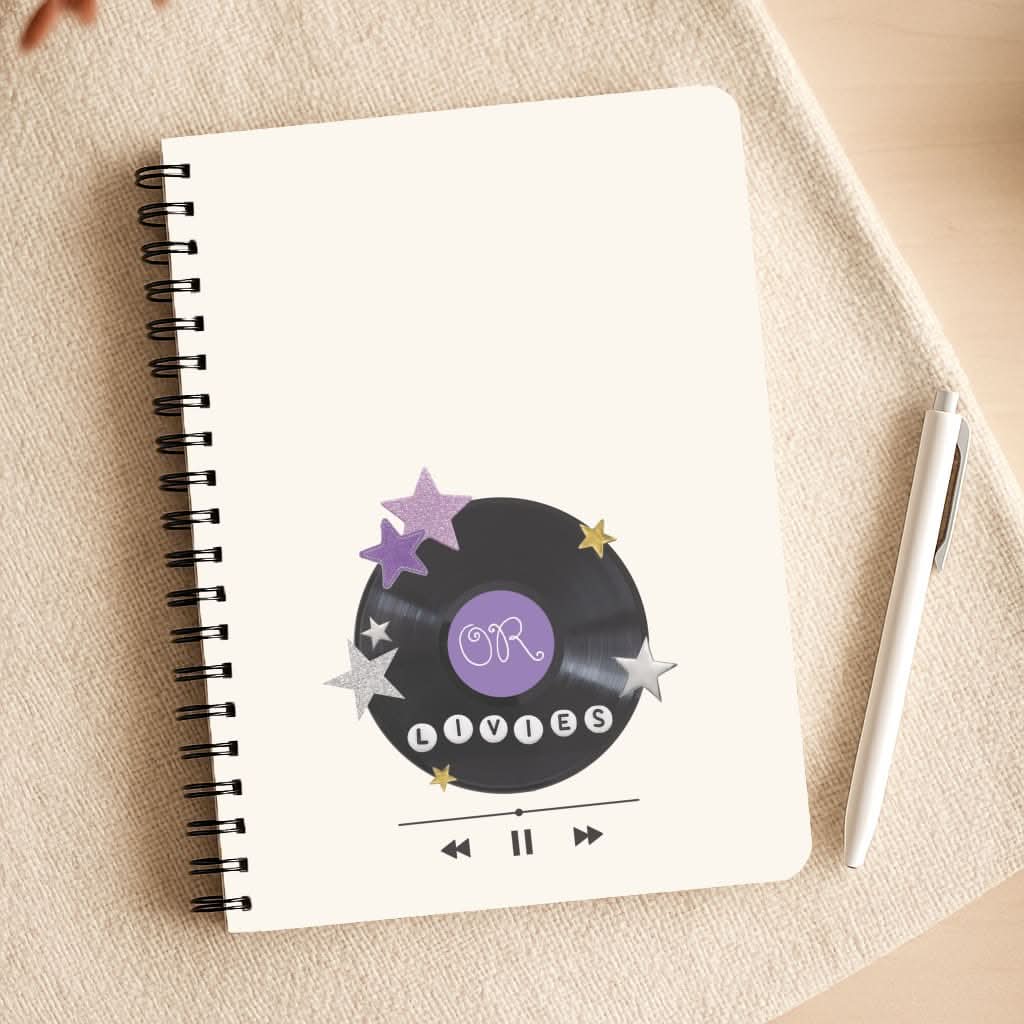 Amethyst Vinyl Scrapbook Notepad