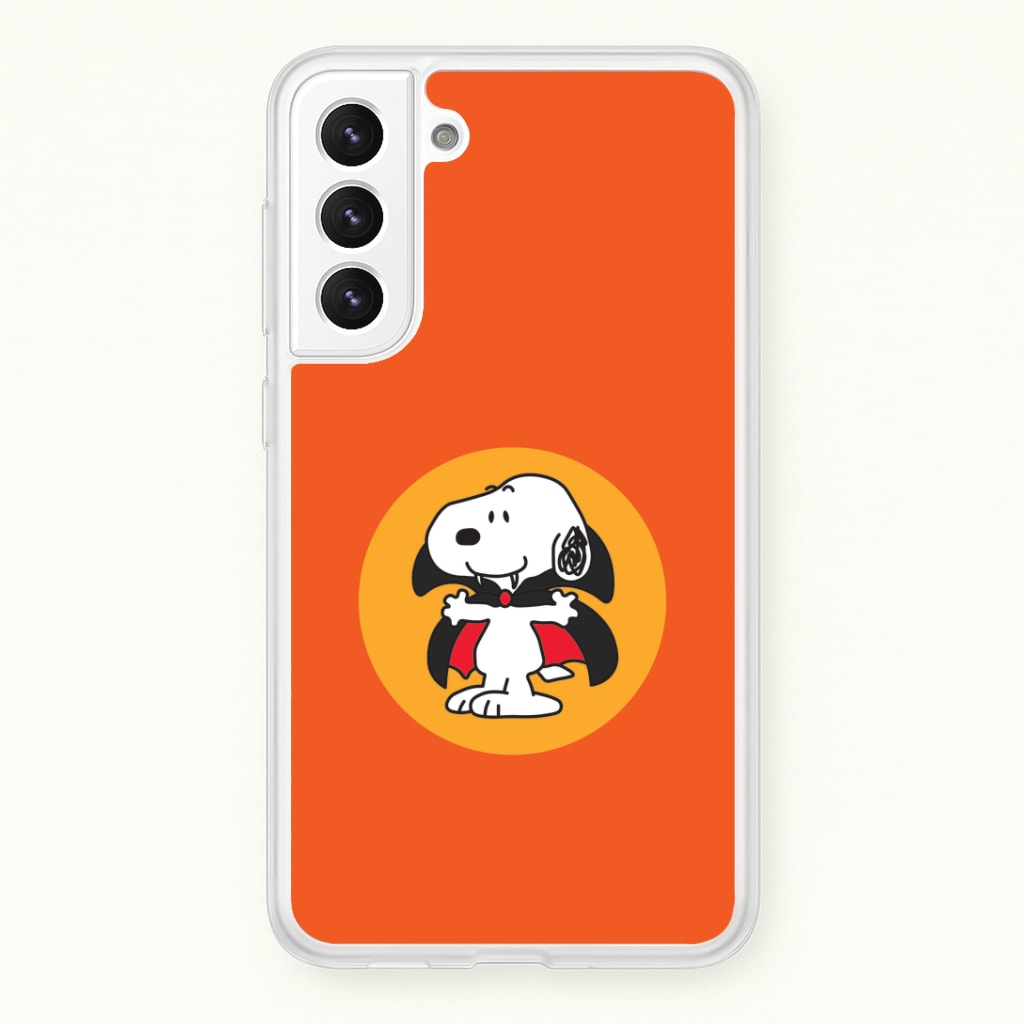 Cartoon Beagle Vampire Galaxy S21 Case