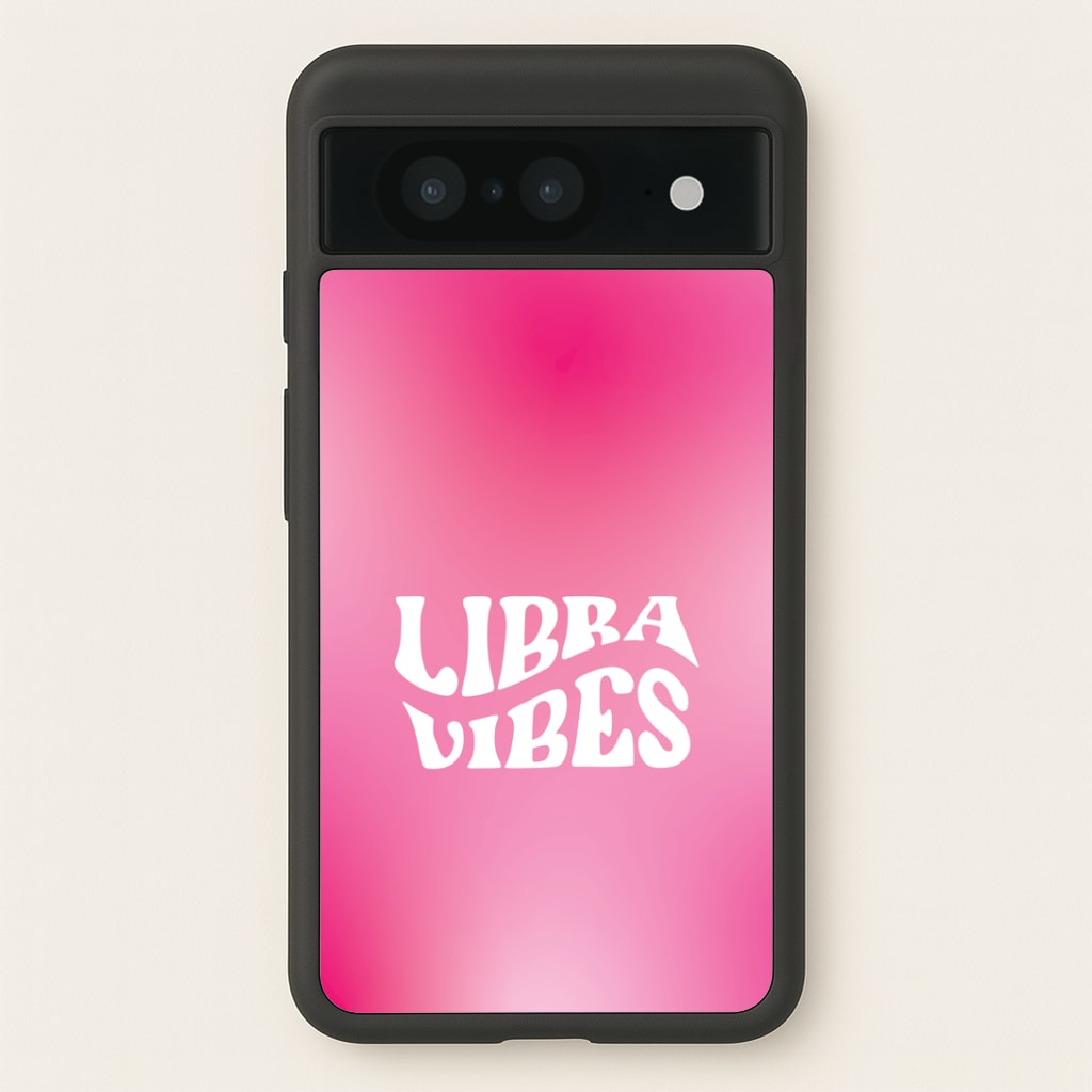 Libra Vibes Gradient Zodiac Google Pixel 8 Case