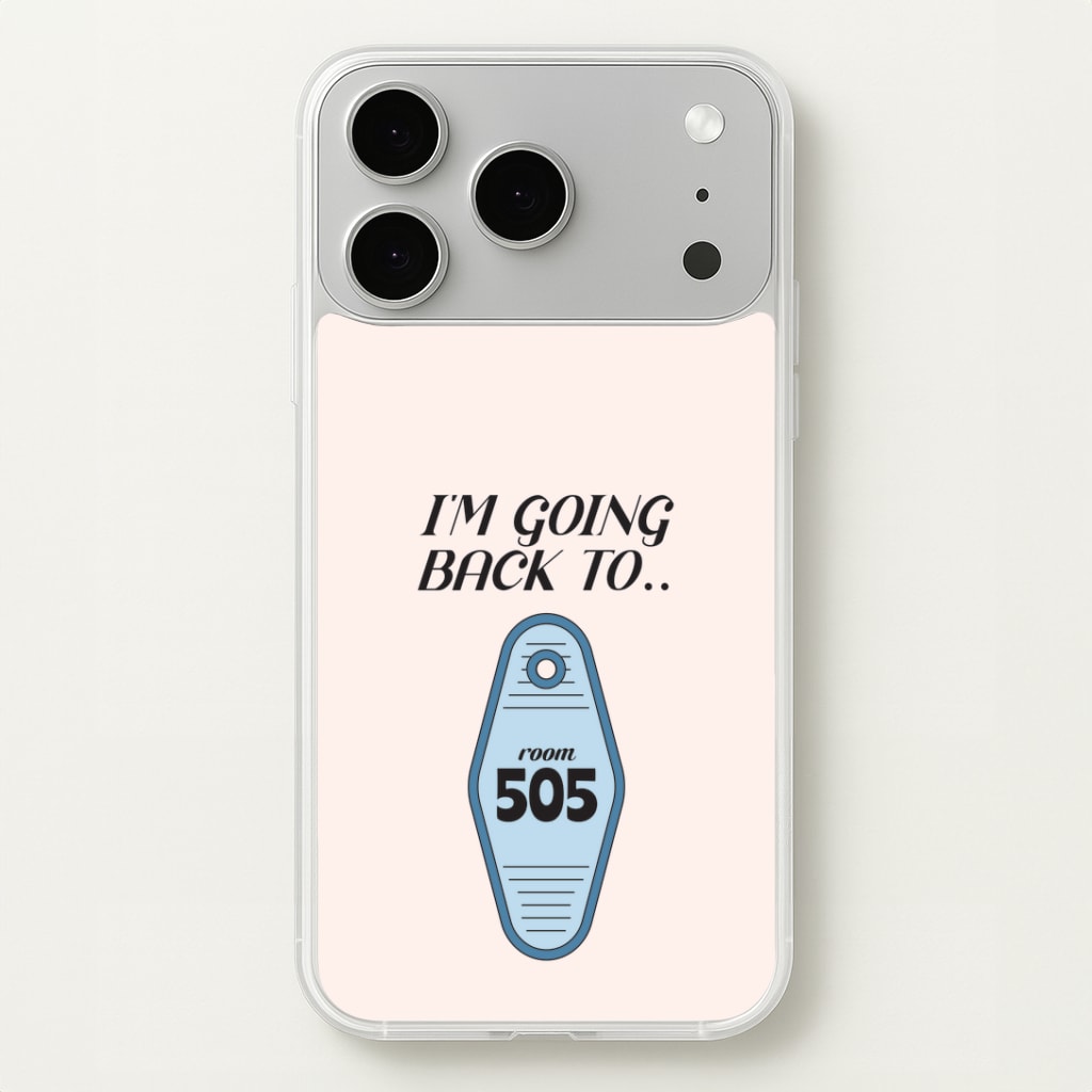 I'm Going Back To 505 Keyring iPhone 17 Pro Max Case