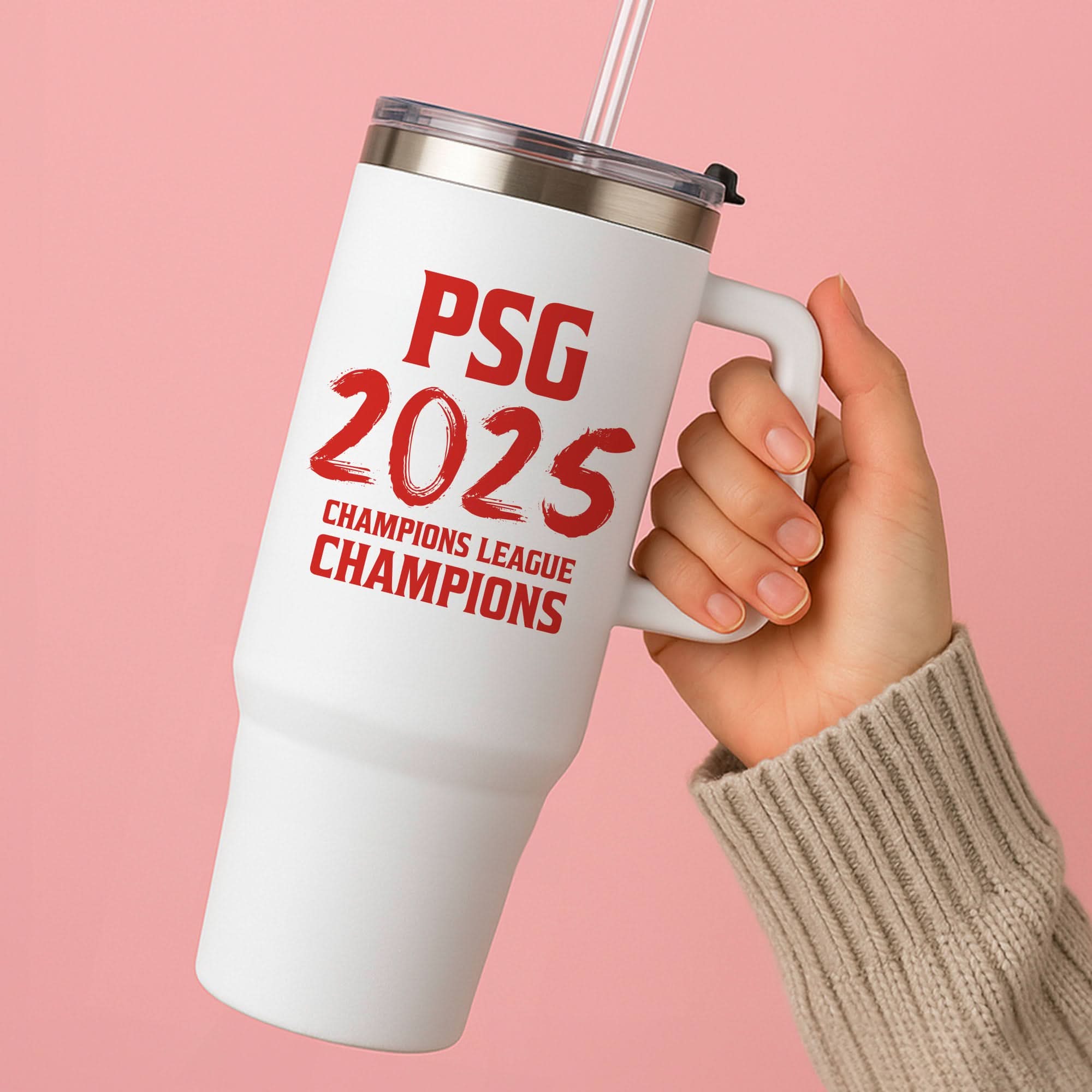 Champion League Winners 25 PSG Tumbler