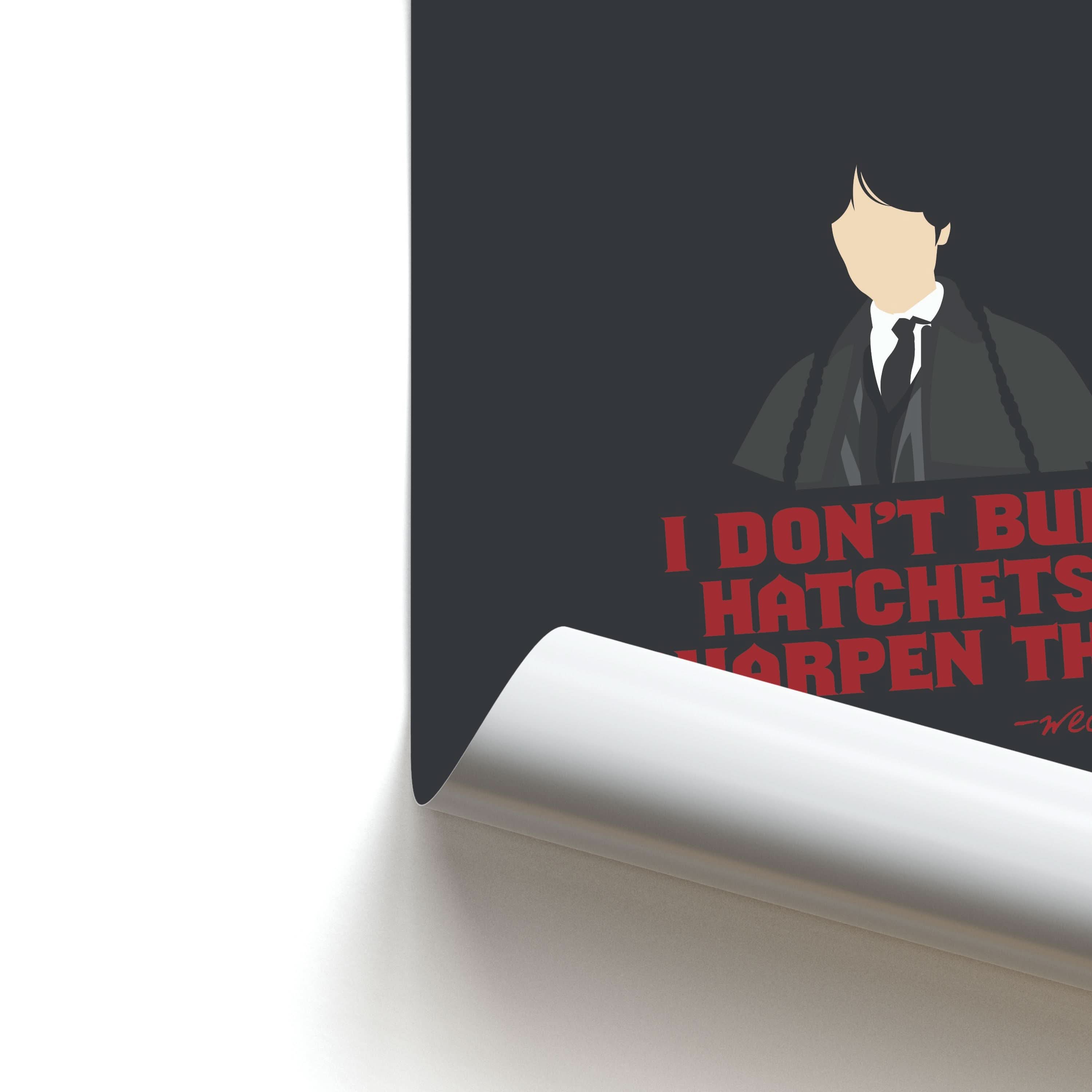 I Sharpen Them Poster