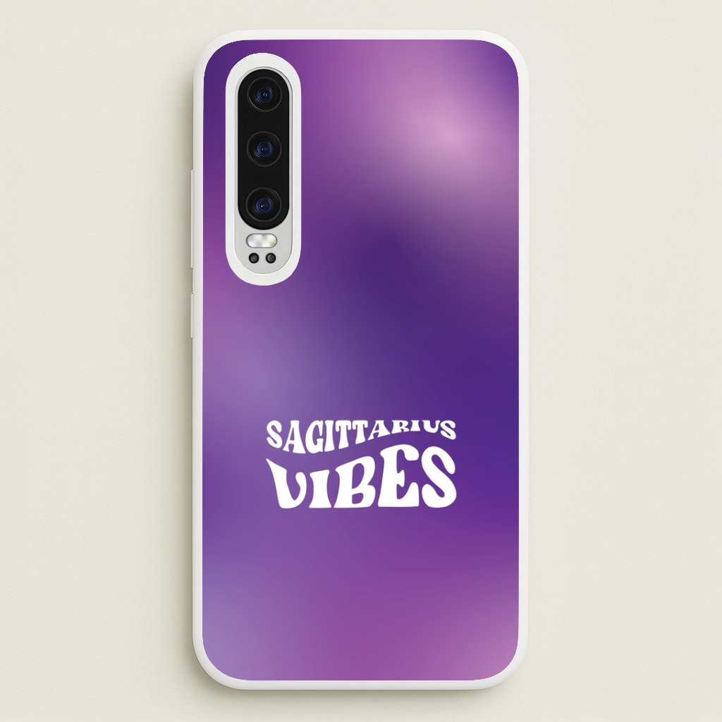 Sagittarius Vibes Gradient Zodiac Huawei P30 Case