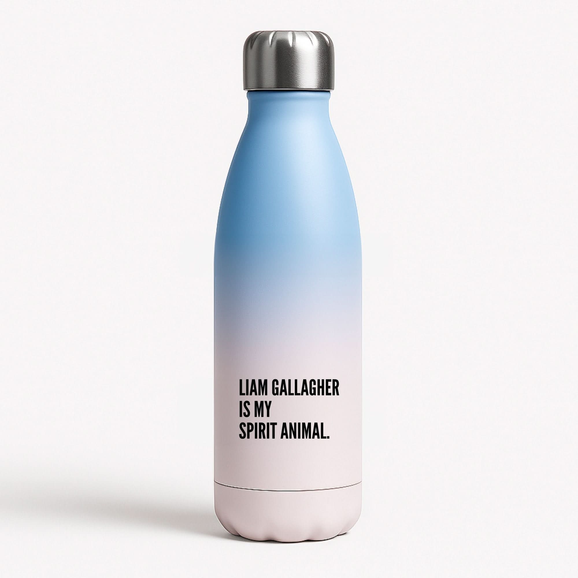Liam Is My Spirit Animal Blue Water Bottle