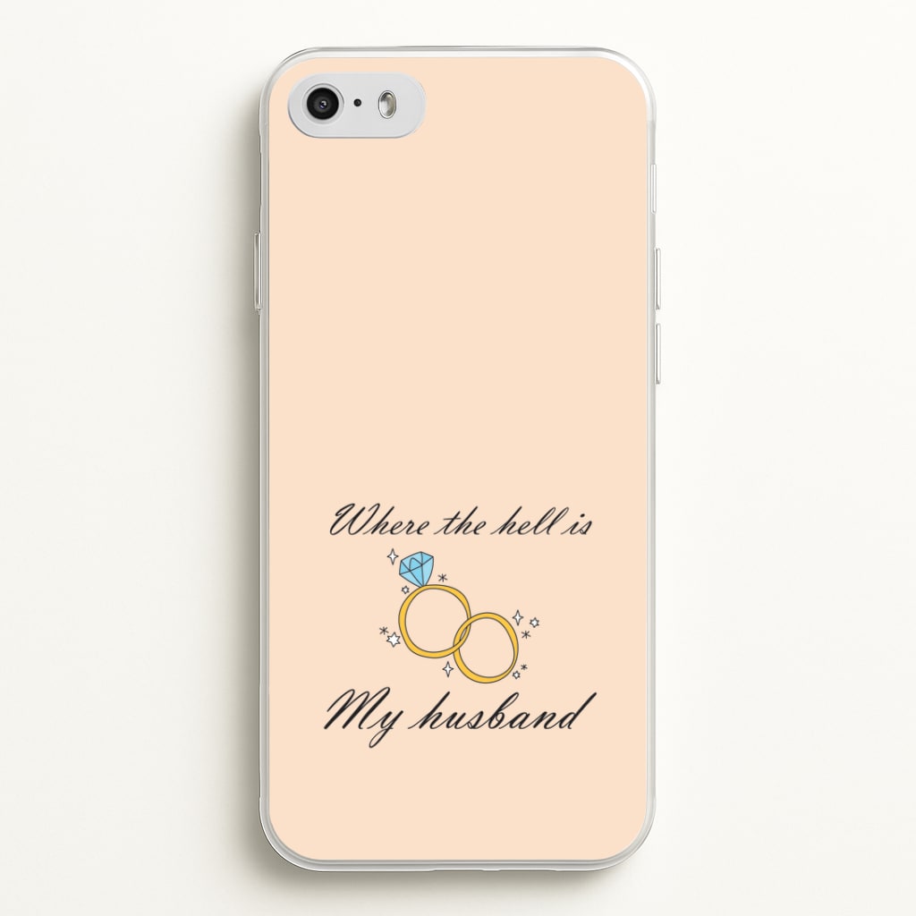 WTHIMH Cartoon Rings iPhone 5 / 5s / SE 2016 Case