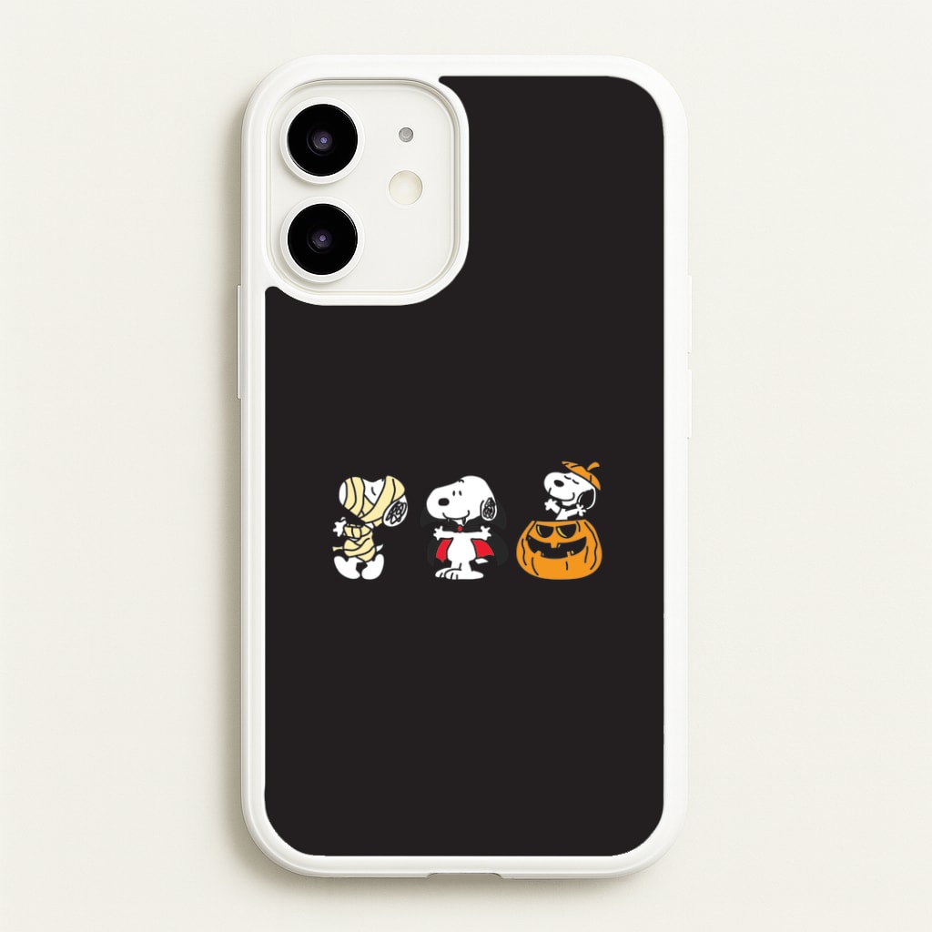 Cartoon Beagle Halloween Costumes iPhone 12 / 12 Pro Case