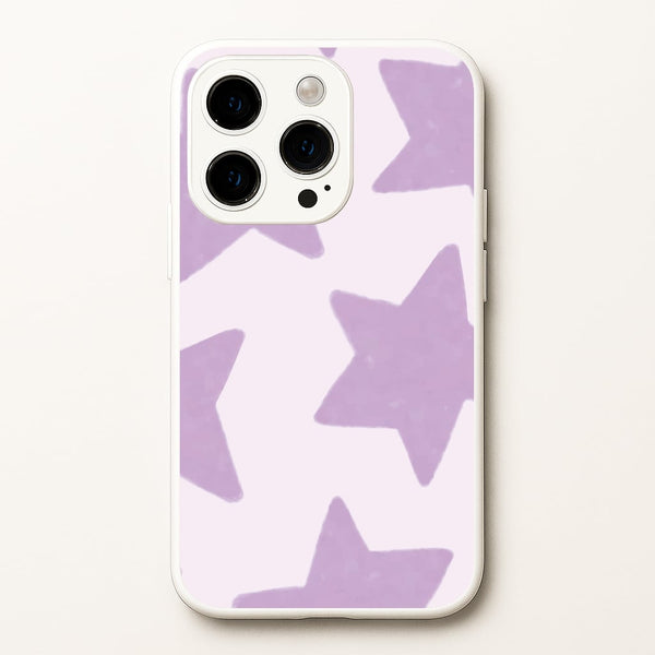 Lilac Stars iPhone 14 Pro Case