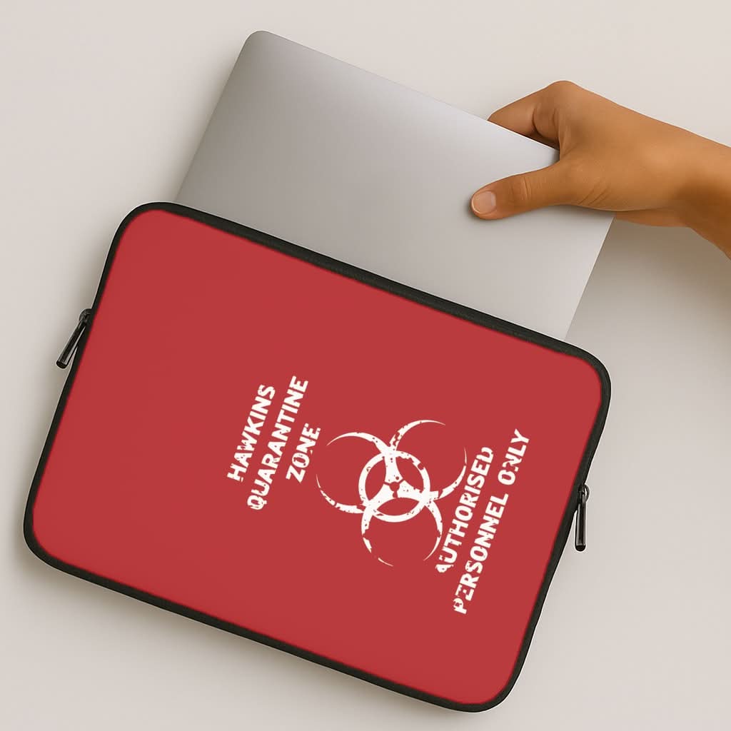 Hawkins Quarantine Zone MacBook Cover