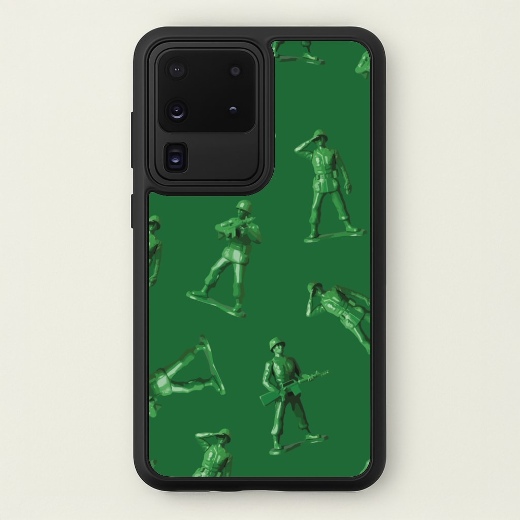 Toy Army Soldier Pattern Galaxy S20 Ultra Case