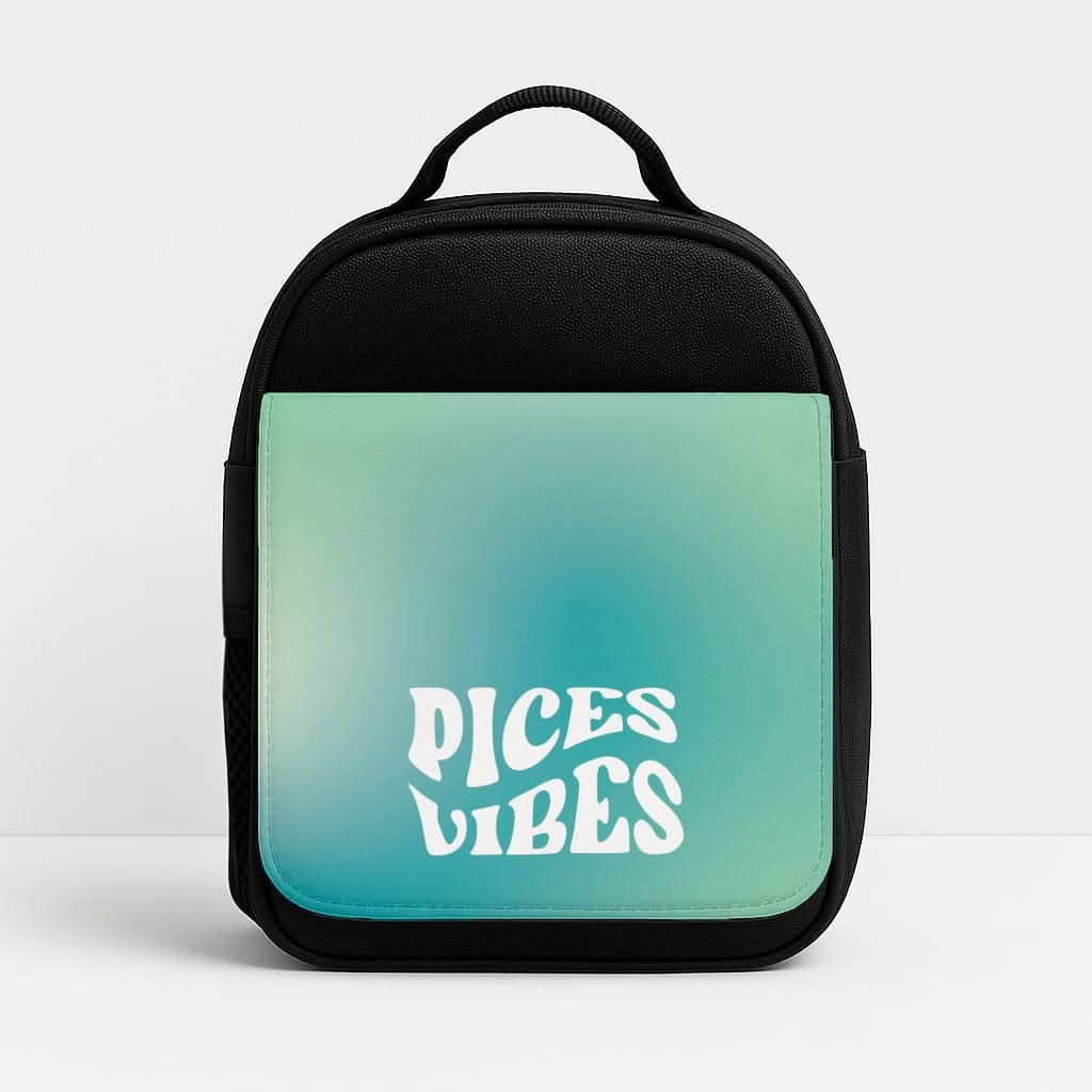 Pices Vibes Gradient Zodiac Insulated Lunch Bag