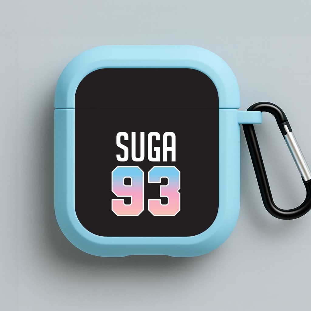 Suga 93 Blue AirPods Case