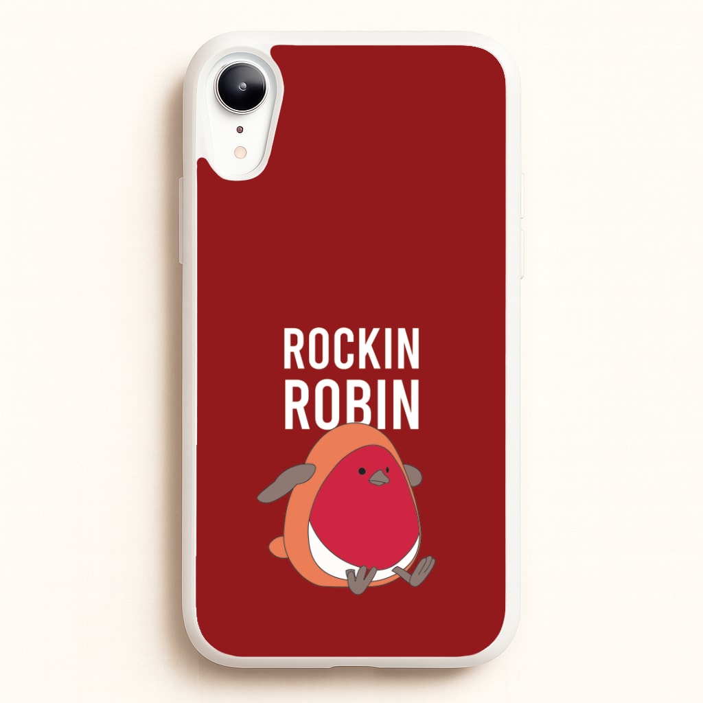 Rockin Robin Plush iPhone XR Case