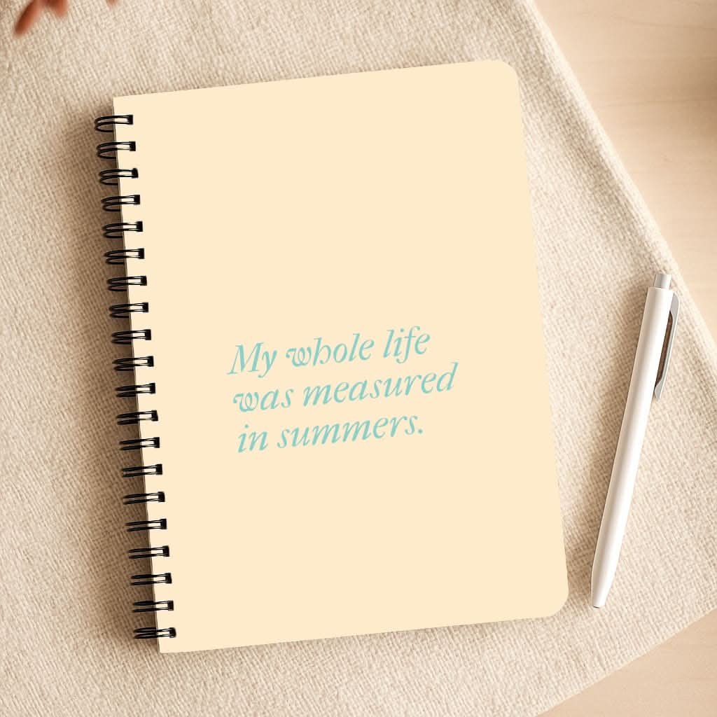 Measured In Summers Notepad
