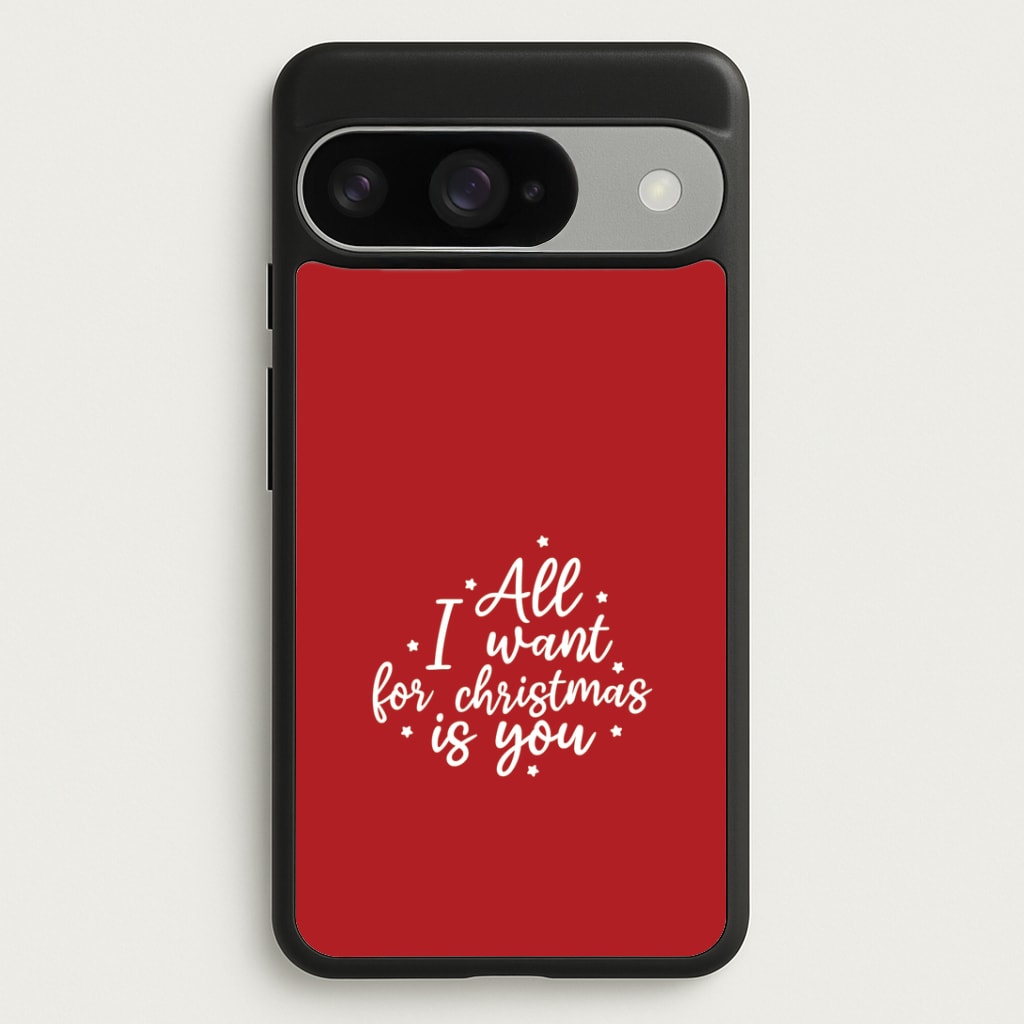 All I Want For Christmas Is You Stars Google Pixel 10 / 10 Pro Case