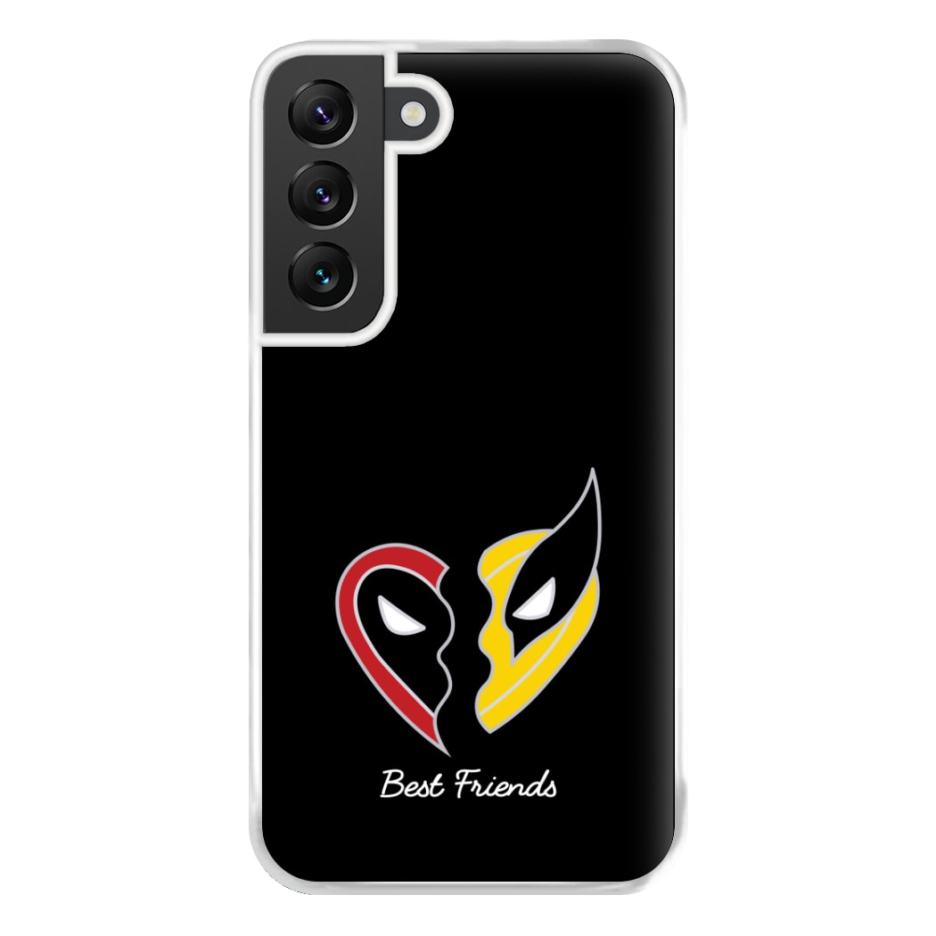 Superhero Best Friends Locket Galaxy S22 Plus Case