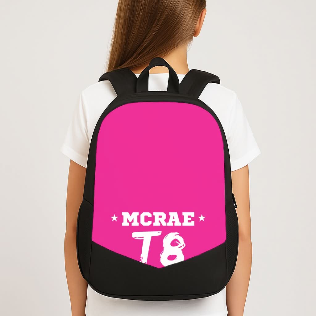Pink T8 Sports School Bag