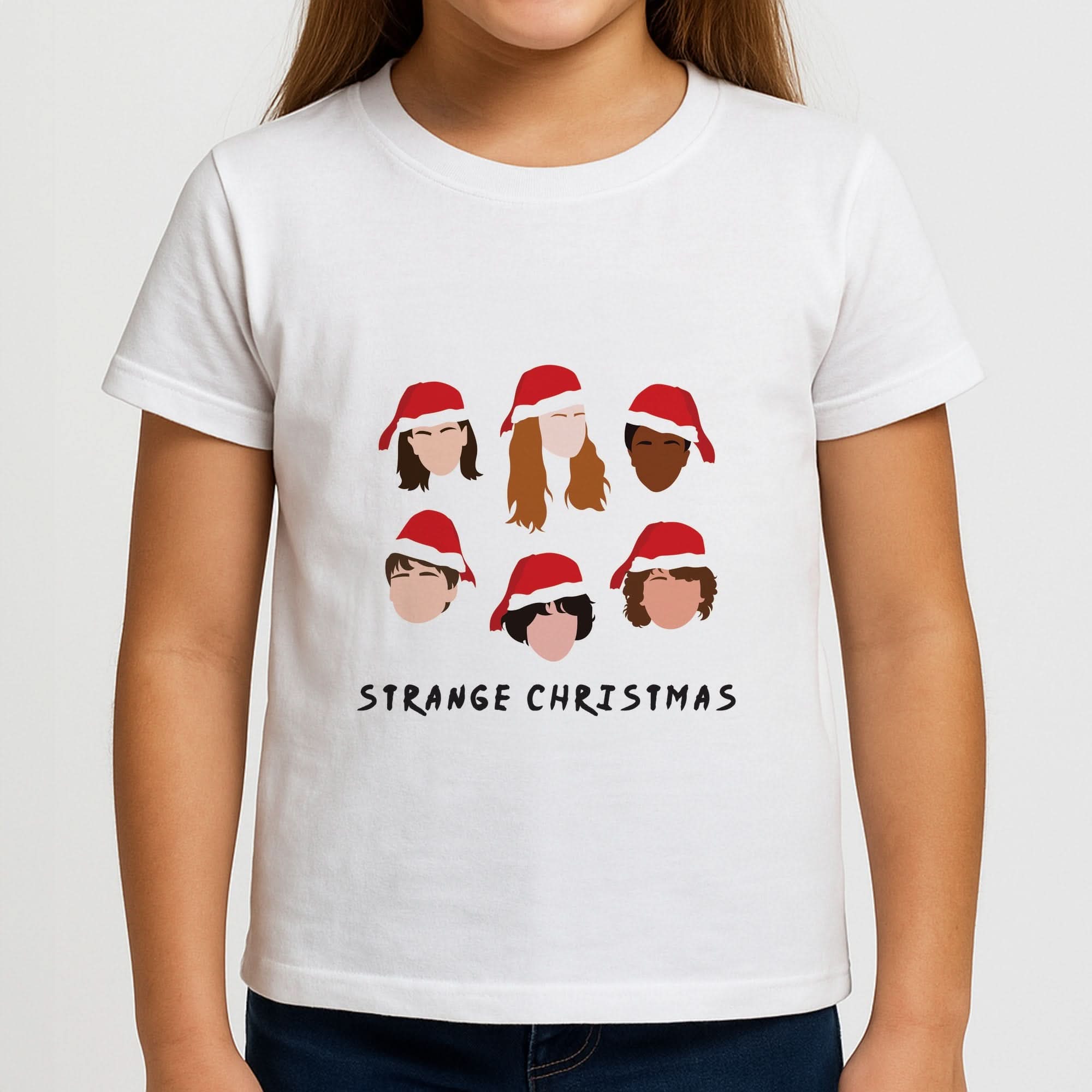 Strange Crew Christmas Girls T-Shirt