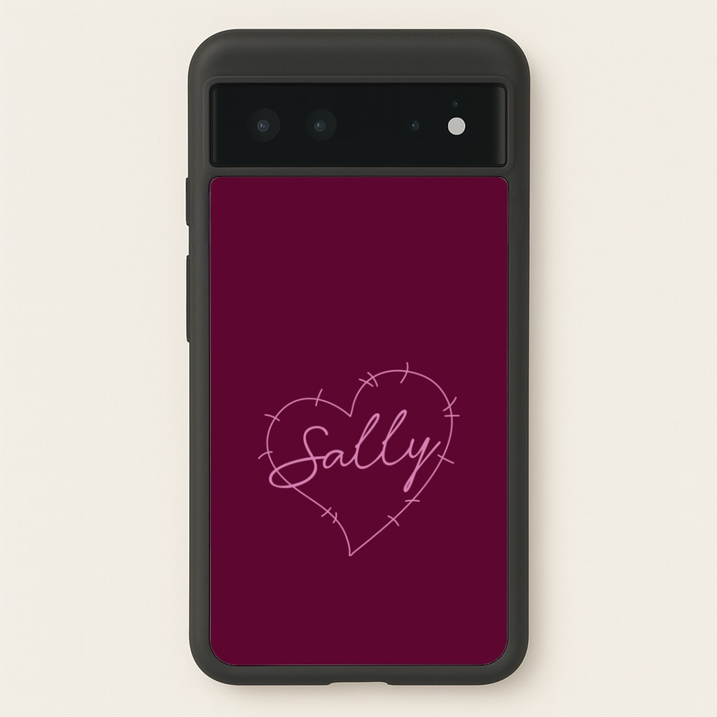 Stitched Heart Sally Google Pixel 6 Case