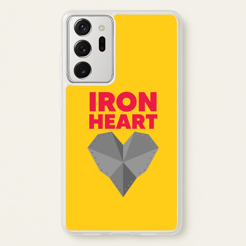 Metal Heart Galaxy Note 20 Ultra Case
