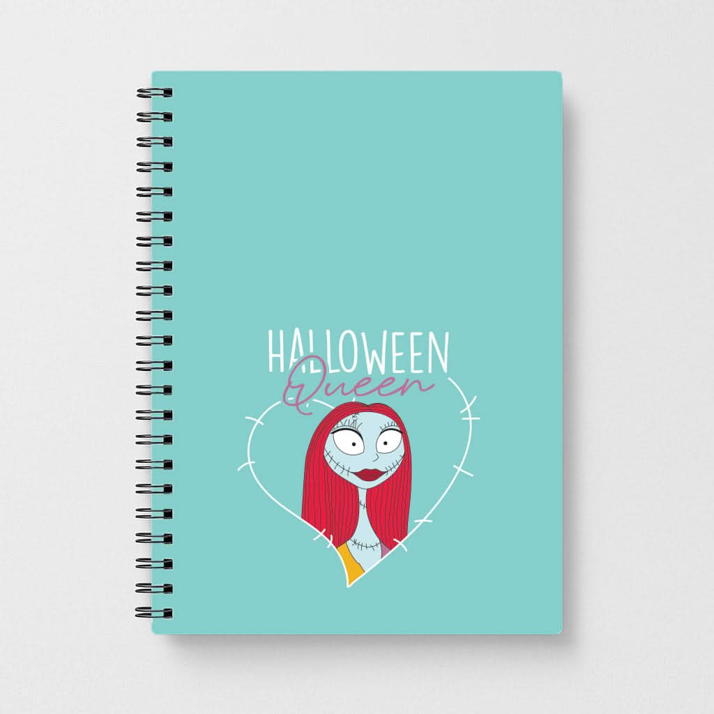 Halloween Queen Heart Notebook