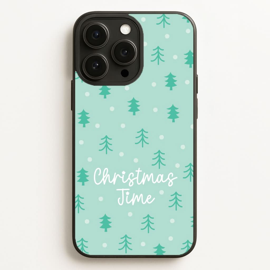 Cute Xmas Trees Pattern Phone Case
