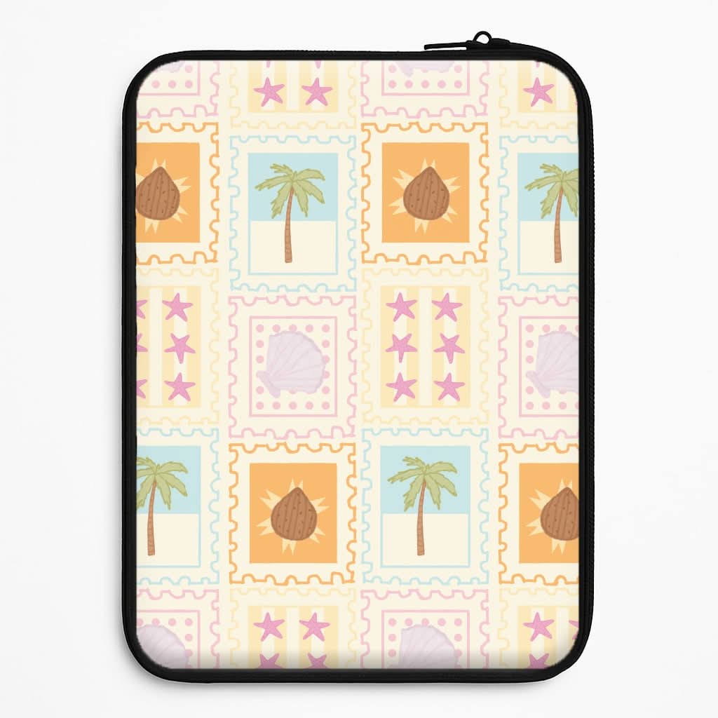 Tropical Stamps Universal Laptop Sleeve