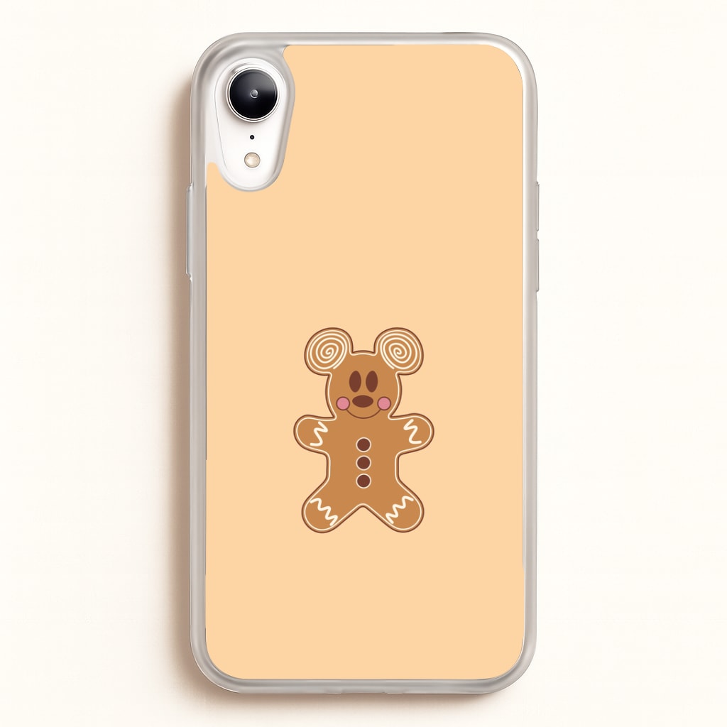 Cartoon Mouse Gingerbread iPhone XR Case
