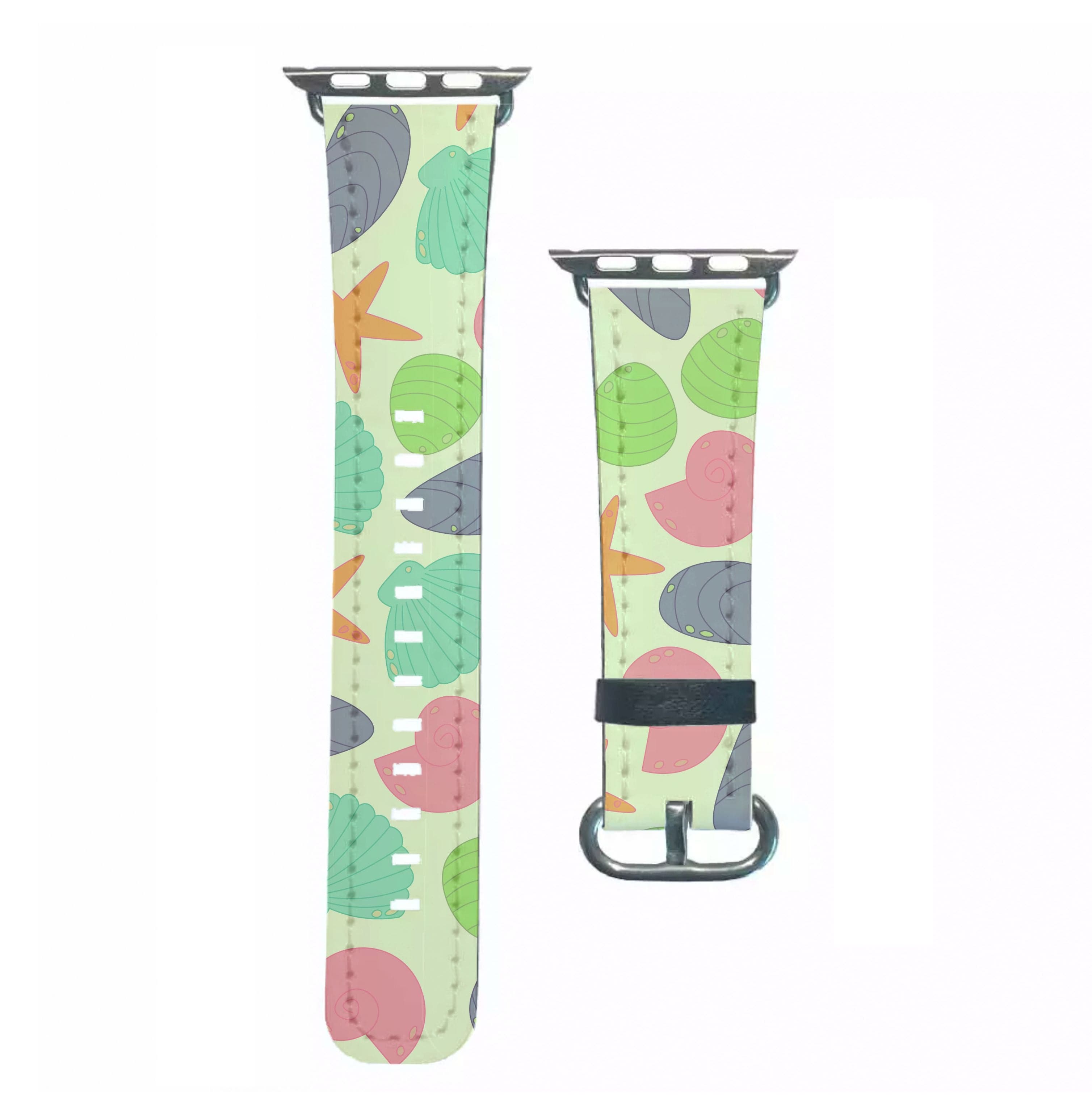 Seashells Pattern 1 Apple Watch Strap