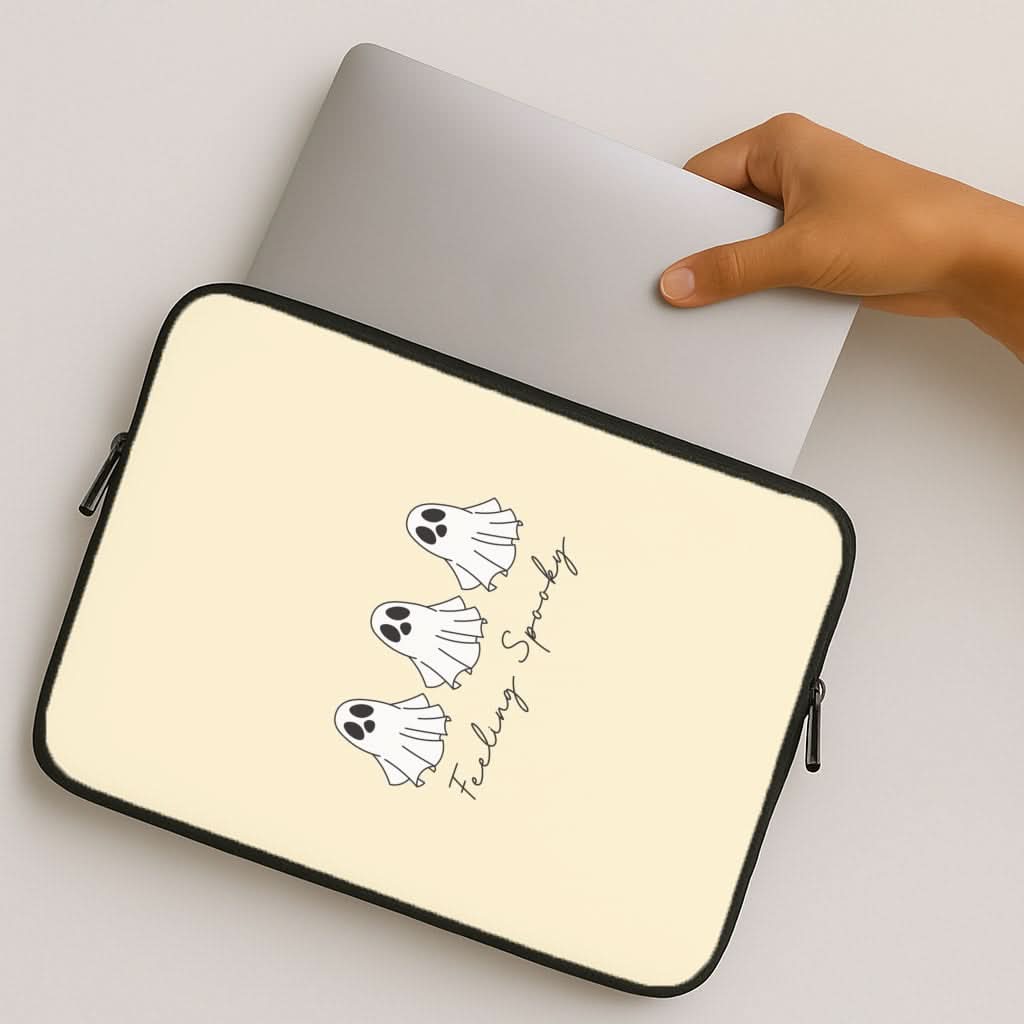Feeling Spooky Ghosts MacBook Cover