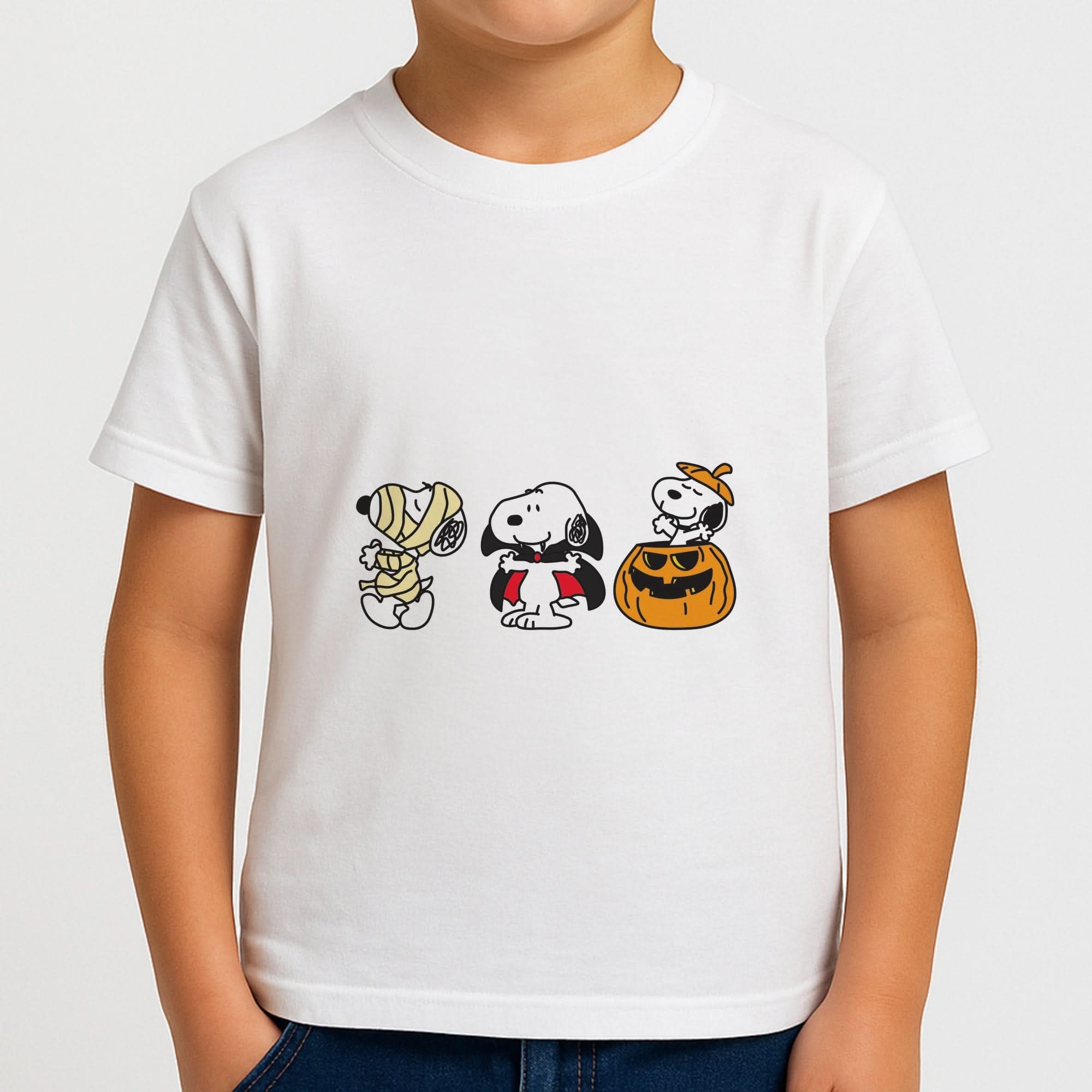 Cartoon Beagle Halloween Costumes Boys T-Shirt