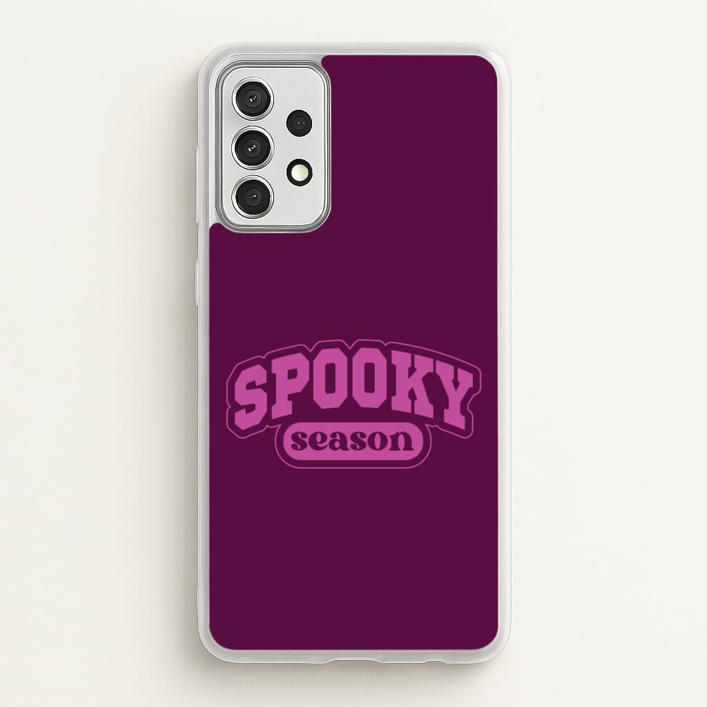 Spooky Season Varsity Galaxy A52 / A52s Case