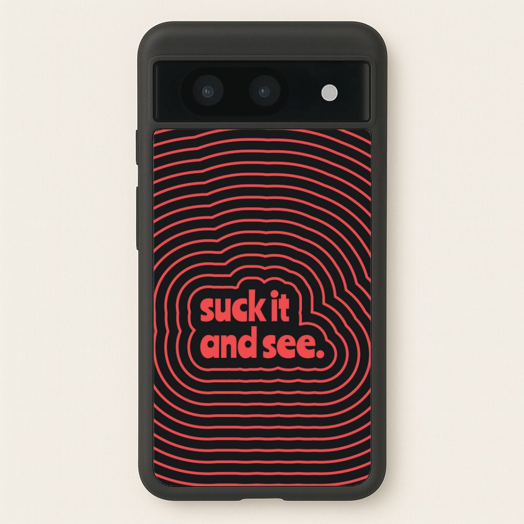 Suck It And See Psychedelic Google Pixel 8a Case