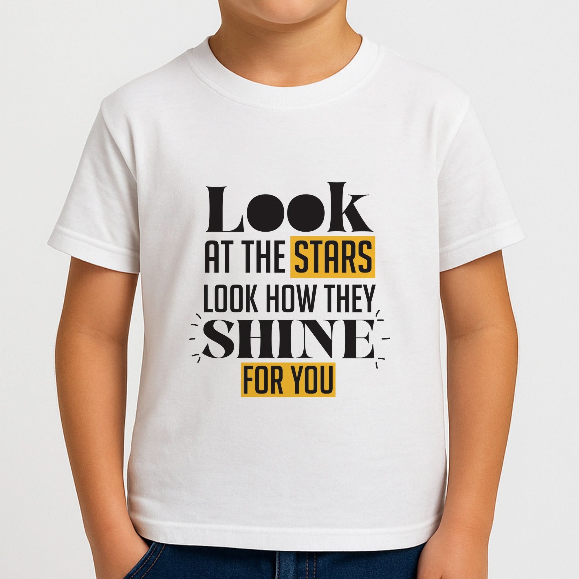 Look At The Stars Boys T-Shirt
