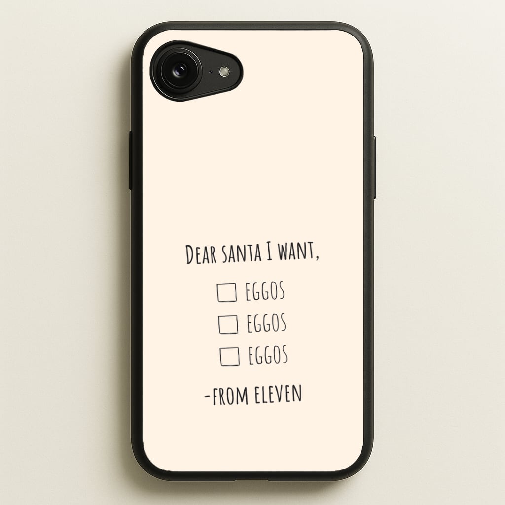 Eleven's Christmas List iPhone 16e Case