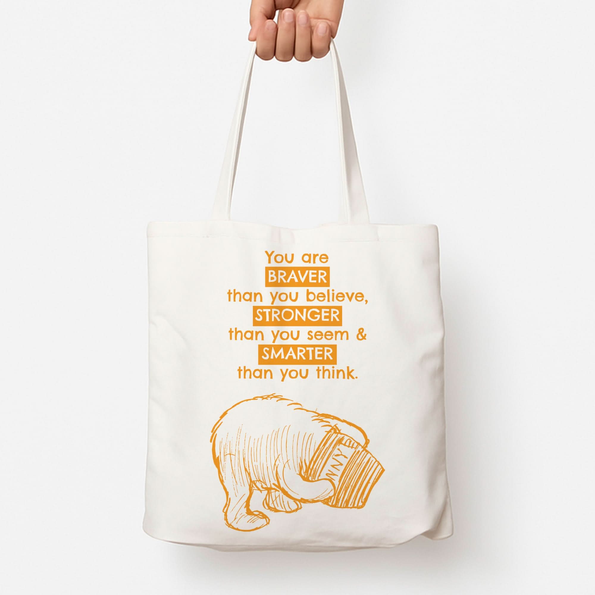 You Are Braver Tote Bag