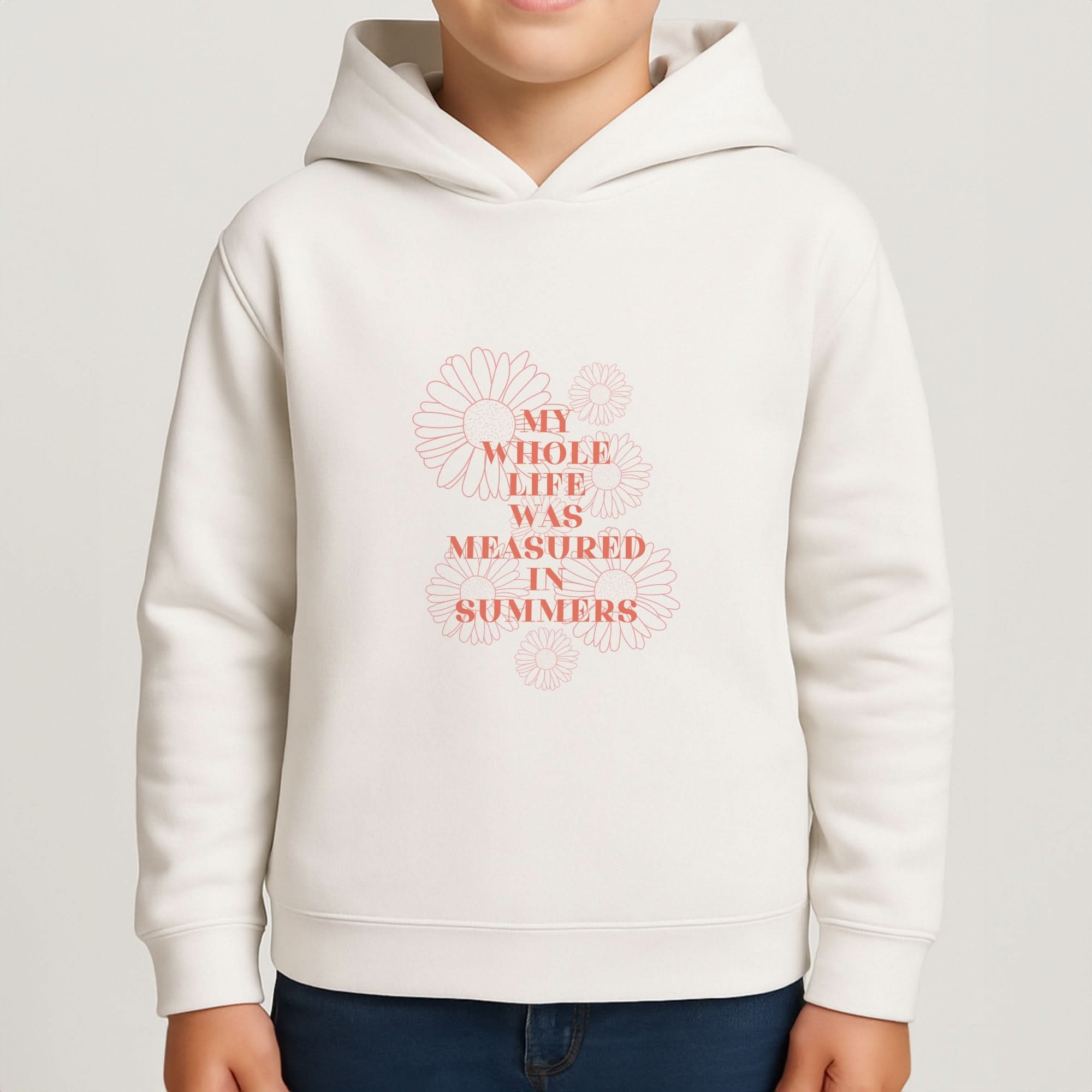 Dasies Quote Boys Hoodie